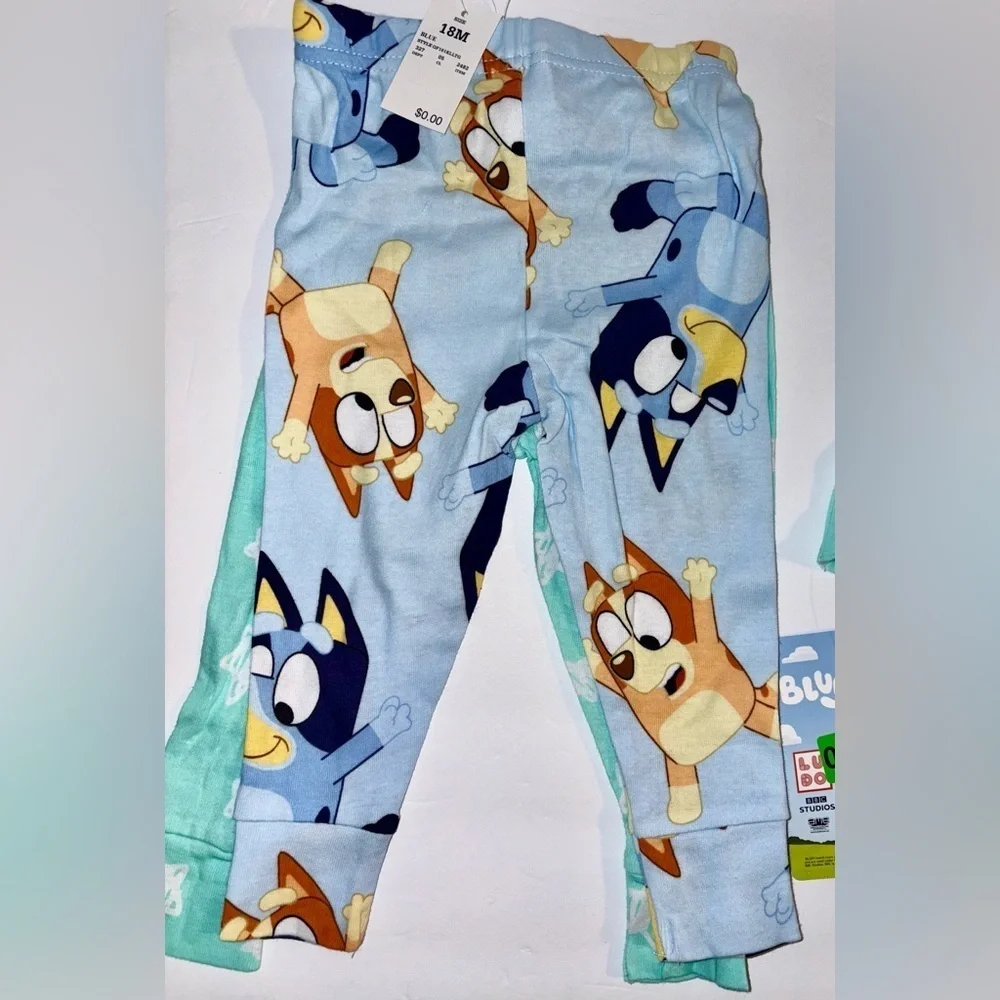 🐶🆕🐶 Bluey Pajama Sets For Kids~ Size 18M, 2 Complete Sets